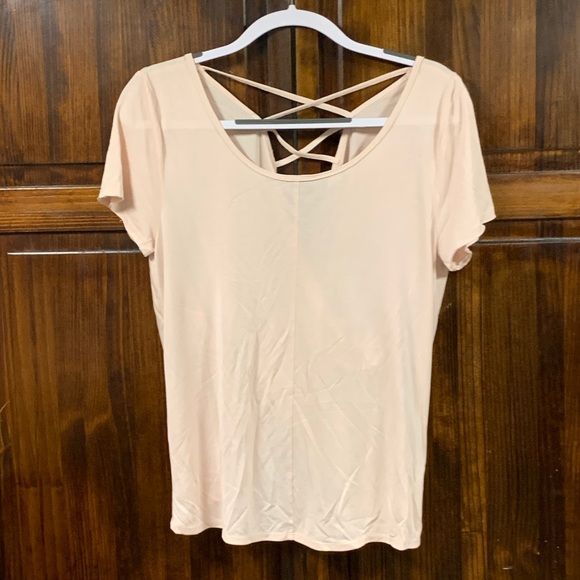 Abercrombie & Fitch Tops - Abercrombie & Fitch pink short sleeve blouse